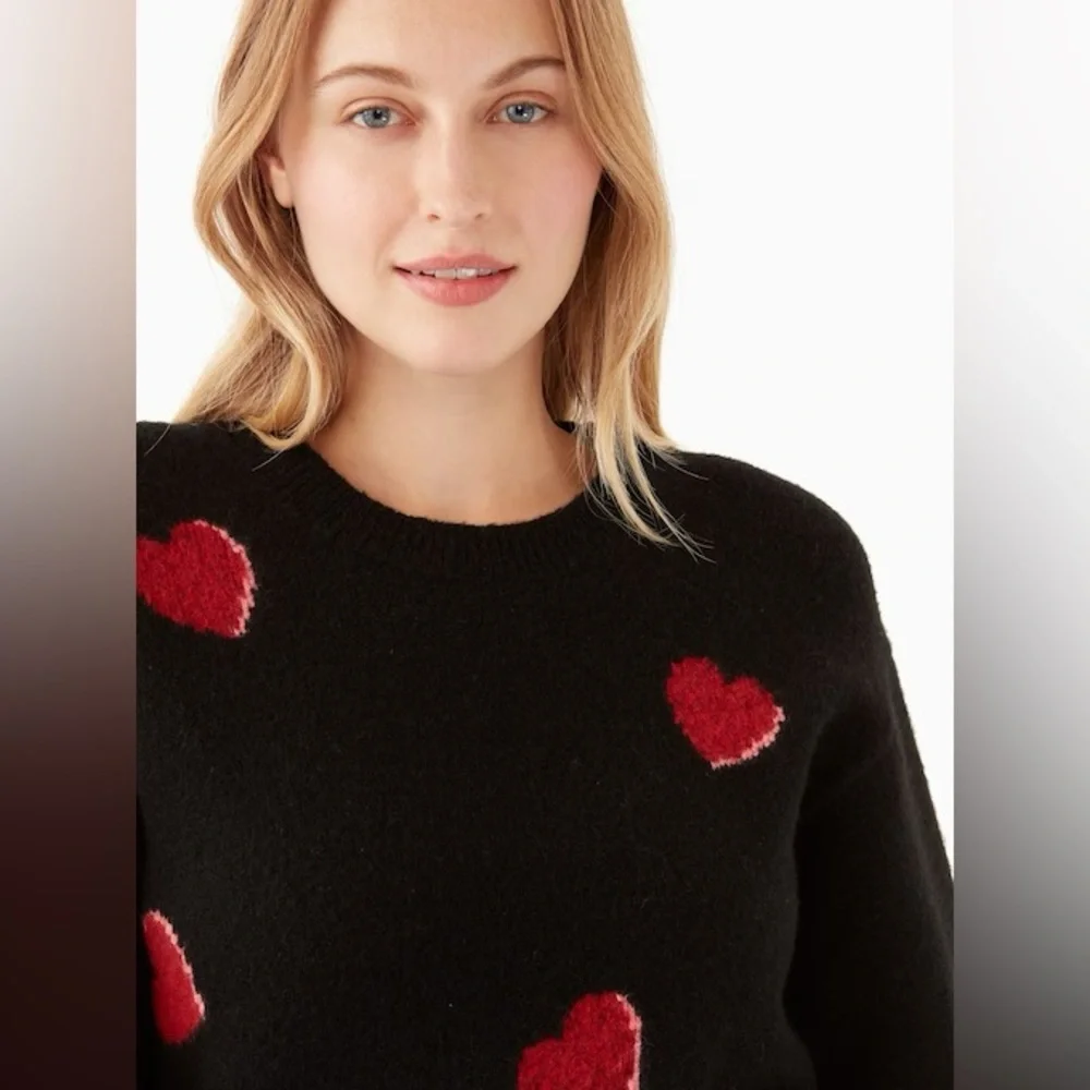 EUC Kate Spade Heart Pop Sweater